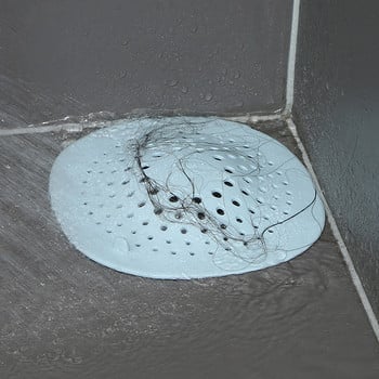 Капак за оттичане на пода в банята Домашен филтър за кухненска мивка Дренаж за душ Уловител за косми Универсална цедка за мивка против запушване