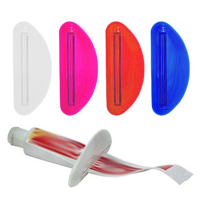 Műanyag tubus kinyomó fogkrém adagoló tartó Hordozható gördülő fürdőszobai kivonat arctisztító kinyomó fürdőszobai kiegészítő