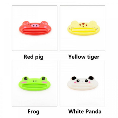 Plastikinio vamzdelio suspaudimo dantų pastos dozatoriaus laikiklis Nešiojamas susukamas vonios ekstrakto veido valiklis, spaustuvas, vonios kambario priedas