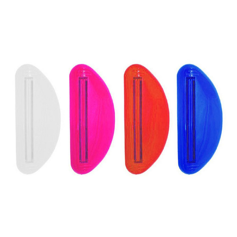 Plastikinio vamzdelio suspaudimo dantų pastos dozatoriaus laikiklis Nešiojamas susukamas vonios ekstrakto veido valiklis, spaustuvas, vonios kambario priedas