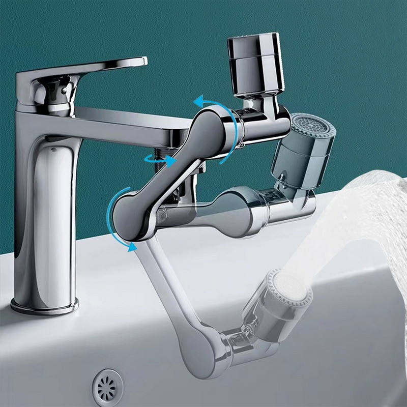Okretna višenamjenska produžna slavina Perlator zakretna robotska ruka za 1080 stupnjeva Filter za vodu Sudoper Pipa za vodu Bubbler Fit za sudoper