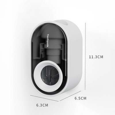 Sienoje montuojamas automatinis dantų pastos dozatorius Dantų pastos spaustukai Lipnūs vonios kambario priedai dozatorius makaronų dientes