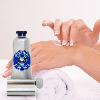 Αξεσουάρ μπάνιου Οδοντόκρεμα Στίφτης σωλήνας Roller από ανοξείδωτο χάλυβα Wringer Roller Rotate Dispenser for Ointments Cosmetics