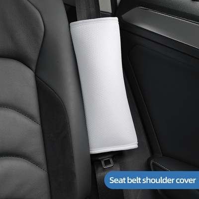Предпазен колан за кола Протектор за рамо Детски регулируем позиционер Комфорт Универсални подложки за рамена Интериор на автомобила