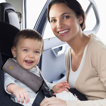 Бебешка възглавница Предпазен колан за кола Седалка Защита от сън Подложка за рамо Регулиране Възглавница за седалка на превозно средство за аксесоари за автомобили Abarth Аксесоари