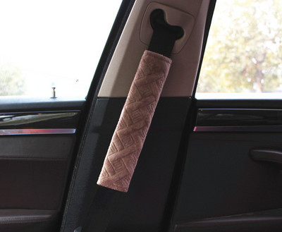 Patogūs saugos diržų užvalkalai Minkštas pliušinis automobilio pečių įklotas suaugusiems, vaikams, automobilio salono priedai