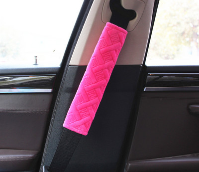 Patogūs saugos diržų užvalkalai Minkštas pliušinis automobilio pečių įklotas suaugusiems, vaikams, automobilio salono priedai
