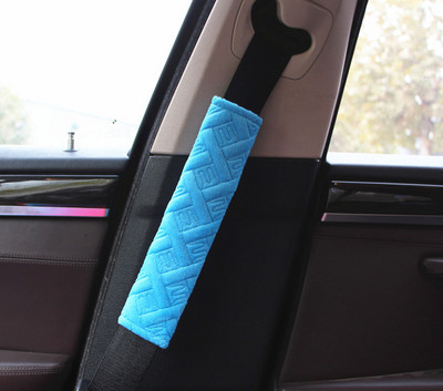 Patogūs saugos diržų užvalkalai Minkštas pliušinis automobilio pečių įklotas suaugusiems, vaikams, automobilio salono priedai