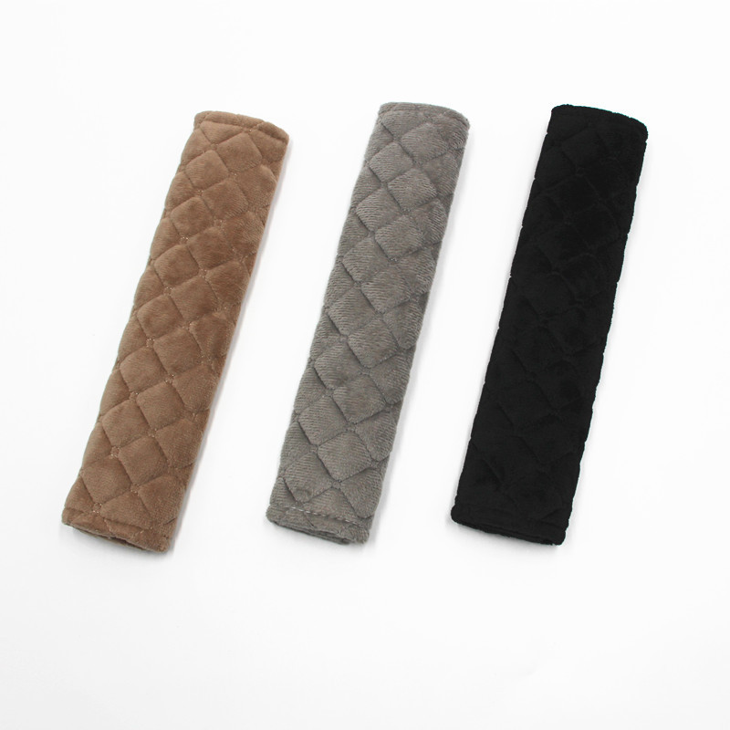 Patogūs saugos diržų užvalkalai Minkštas pliušinis automobilio pečių įklotas suaugusiems, vaikams, automobilio salono priedai