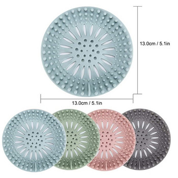 Битов филтър за кухненска мивка Канал за душ Уловител за косми Запушалка Капак за подов канал за баня Универсална цедка за мивка против запушване