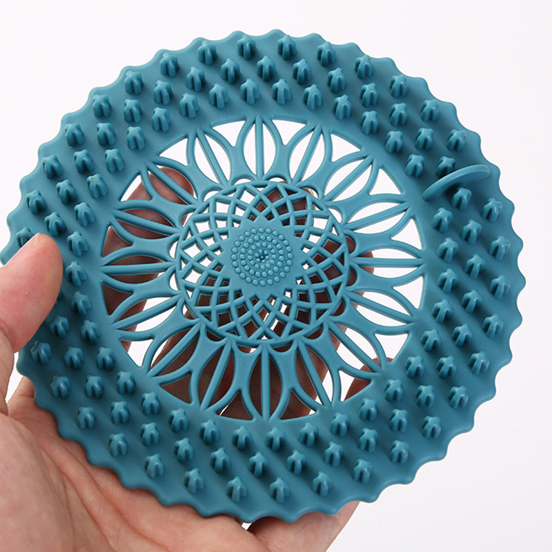 1 db Hordozható mosogató szűrő kád kellékek Lefolyószűrő Hajdugó Konyhai kiegészítők Fürdőszoba zuhany lefolyó huzatok Eszközök