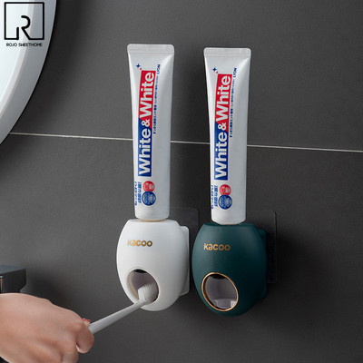 Creative Toothpaste Dispenser Wall Hanging ToothPaste Hold Creme Dental Accessory Automatic Toothpaste Squeeer for Bathing