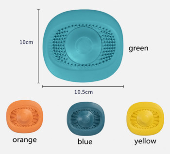 Капак за оттичане на баня Силиконова тапа за филтър за мивка Уловител за косми Тапа за тапа за мивка Филтър за душ Кухненски аксесоар Дропшиппинг