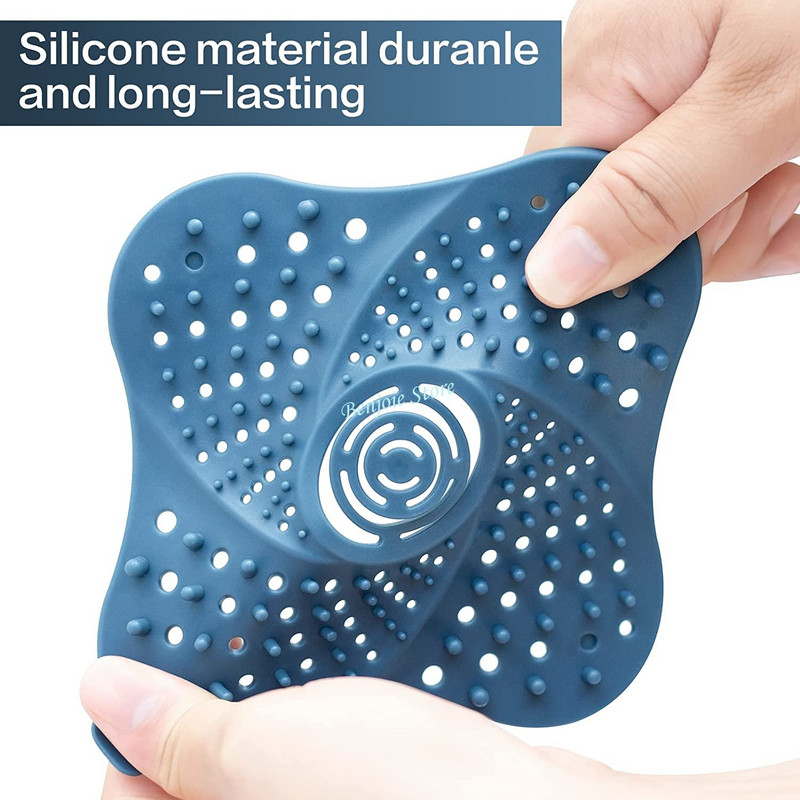 Filter na vlasy, umývadlo, antiblokovací lapač vlasov, silikónový lapač vlasov do vane, sprchová podlaha, zátka na odtok vlasov, kryt odtoku, kúpeľňové doplnky