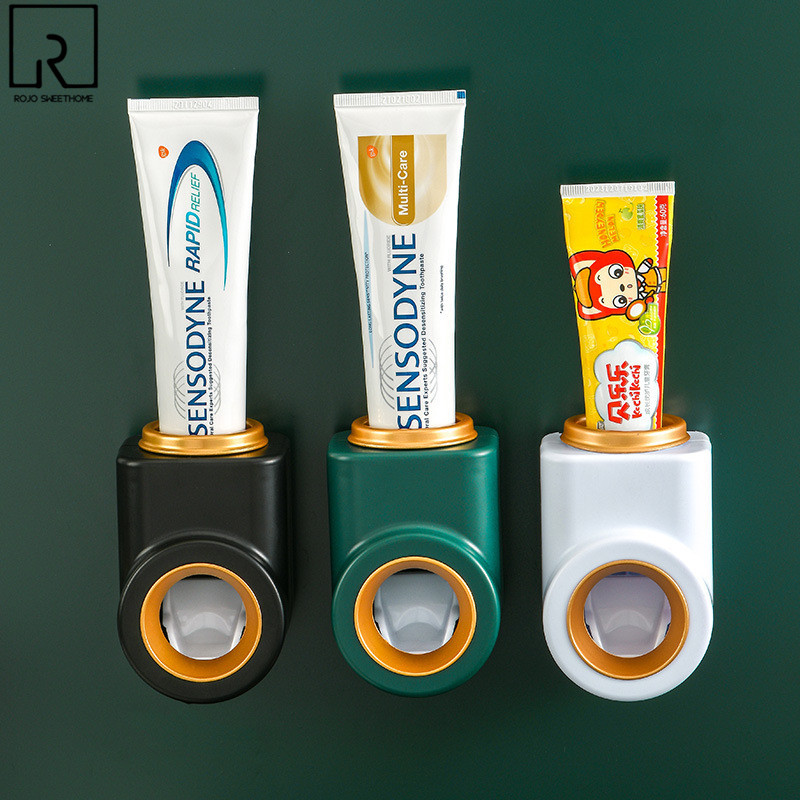 Dozator paste za kupanje Držač za zidni nosač Cjevčica za cijeđenje kupaonice Automatski držač paste za zube Uređaji za kotrljanje WC pribor