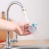 Rotējams izlietnes krāna pagarinātājs Smidzinātājs Regulējams jaucējkrāns Adapteris Sprausla Krāna Filtrs Ūdens taupīšana Virtuve Vannas istabas piederumi