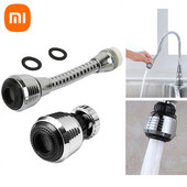 Xiaomi forgatható csaptelep levegőztető állítható kettős üzemmódú permetező szűrő diffúzor kettős üzemmódú víztakarékos fúvóka csaptelep hosszabbítók