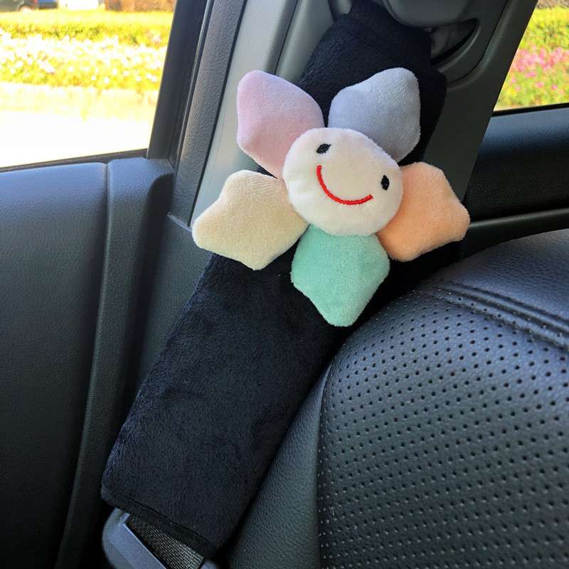 2 komada simpatičnih crtića, navlaka za sigurnosni pojas u automobilu, jastučić za pojas, jastučić za auto naramenicu, jastučić za djecu, dječja igračka, životinja
