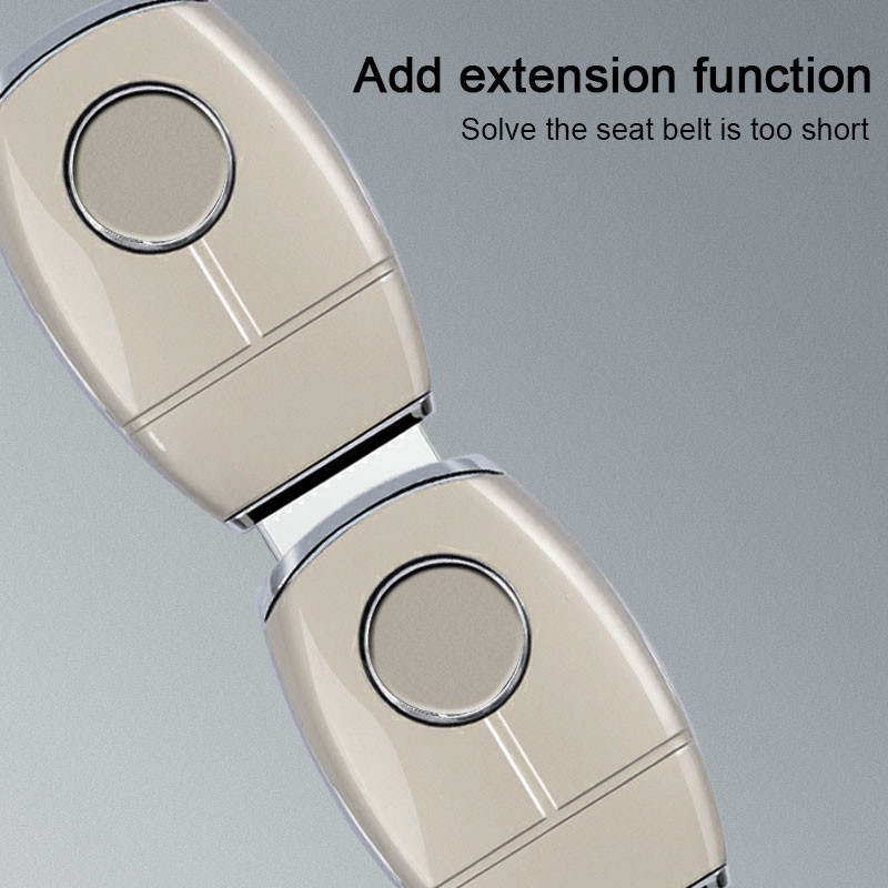 1 db autós biztonsági övcsipesz meghosszabbító Biztonsági övzár csat dugó Vastag betétes aljzathosszabbító biztonsági csat autós kiegészítők