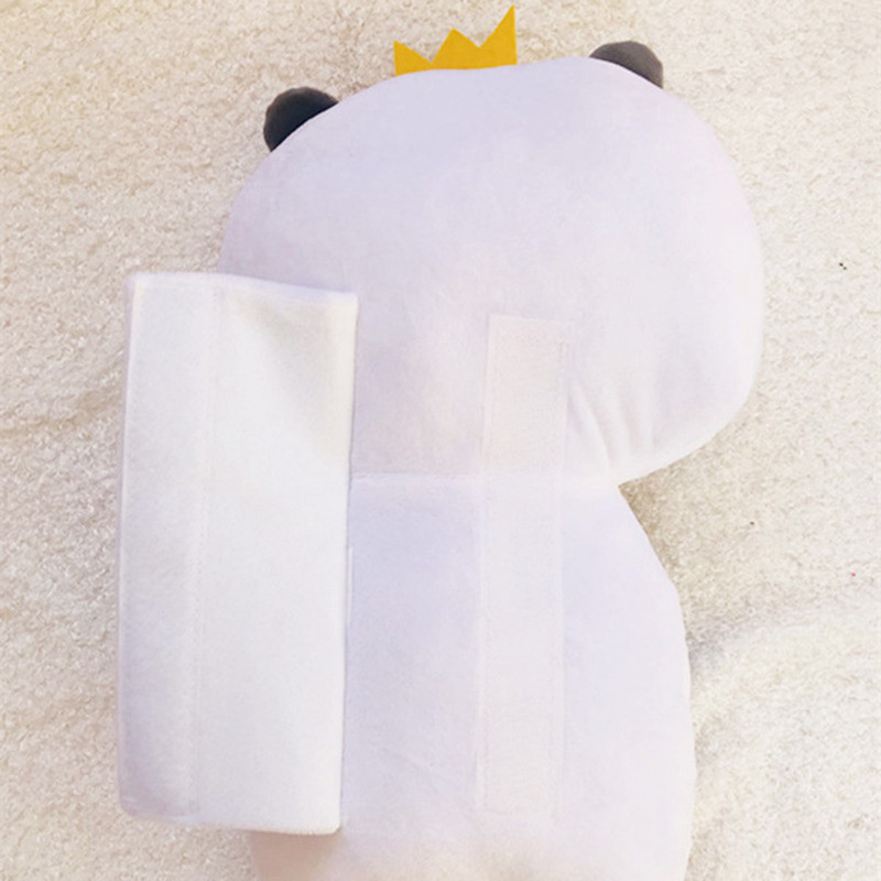 Mielas gyvūninis automobilio sėdynės diržo diržo užvalkalas lėlės žaislas, reguliuojamas pagalvės pagalvėlės pagalvėlės užvalkalas vaikams, vaikams Nemokamas Dropship