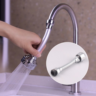 Universal 360 Faucet Splash Filter Water Spray Wash Wap Nozzle Head Basin Extender Adapter Κουζίνα Flexible Sprayer Bubbler Sink