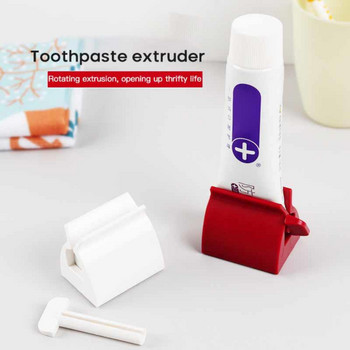 Домакинско мързеливо устройство за паста за зъби Тръба за паста за зъби Изстисквачка Преси Изстискване на паста за зъби Артефакт Сокоизстисквачка С щипка Консумативи за баня