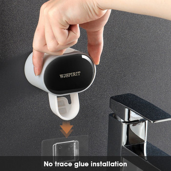 ONEUP Automatic Toothpaste Squeezer Tooth Paste Dispenser for Home Organizer Επιτοίχια αξεσουάρ μπάνιου