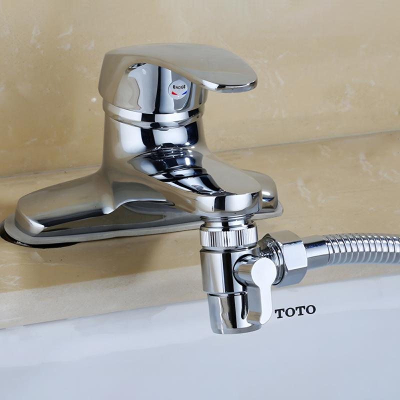 Adaptor robinet de bucătărie Comutator Chiuvetă Splitter Supapă de deviere Conector pentru robinet de apă Economisirea apei Baie Duză de duș de înaltă presiune