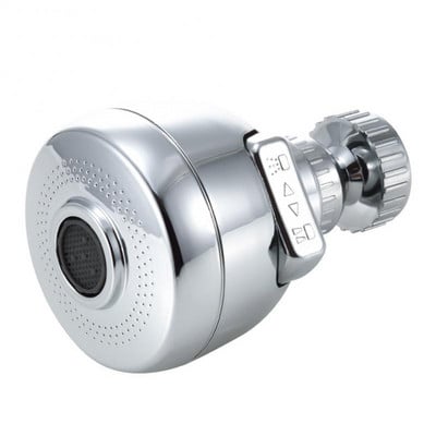 Mlaznica za slavinu od nehrđajućeg čelika, slavina za kuhinjski sudoper, glava za slavinu protiv prskanja, jedna slavina za hladnu vodu, glava za prskanje, podesiva u 3 razine