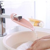 Baie pentru copii Prelungitor pentru robinet pentru spălat mâinile Capac gurii de baie Filtru de apă din plastic Bucătărie Extensie rezistentă la stropire pentru robinet