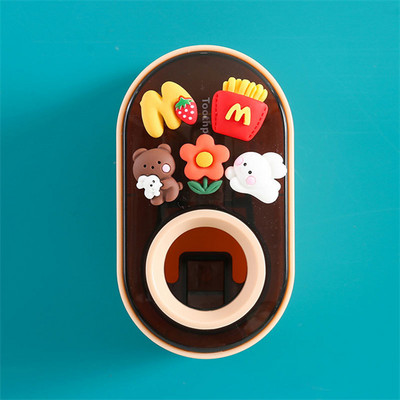 Artefakt s automatskim cijeđenjem paste za zube, slatka dječja, kreativna, lijena pasta za zube, stalak za pastu za zube