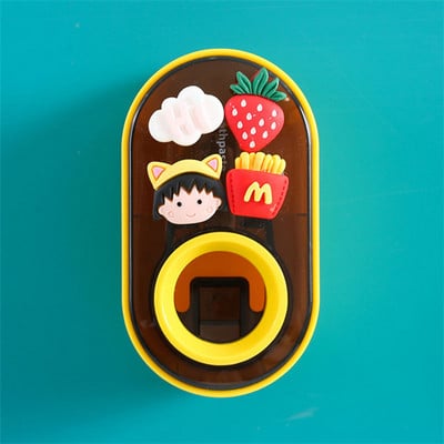 Artefakt s automatskim cijeđenjem paste za zube, slatka dječja, kreativna, lijena pasta za zube, stalak za pastu za zube