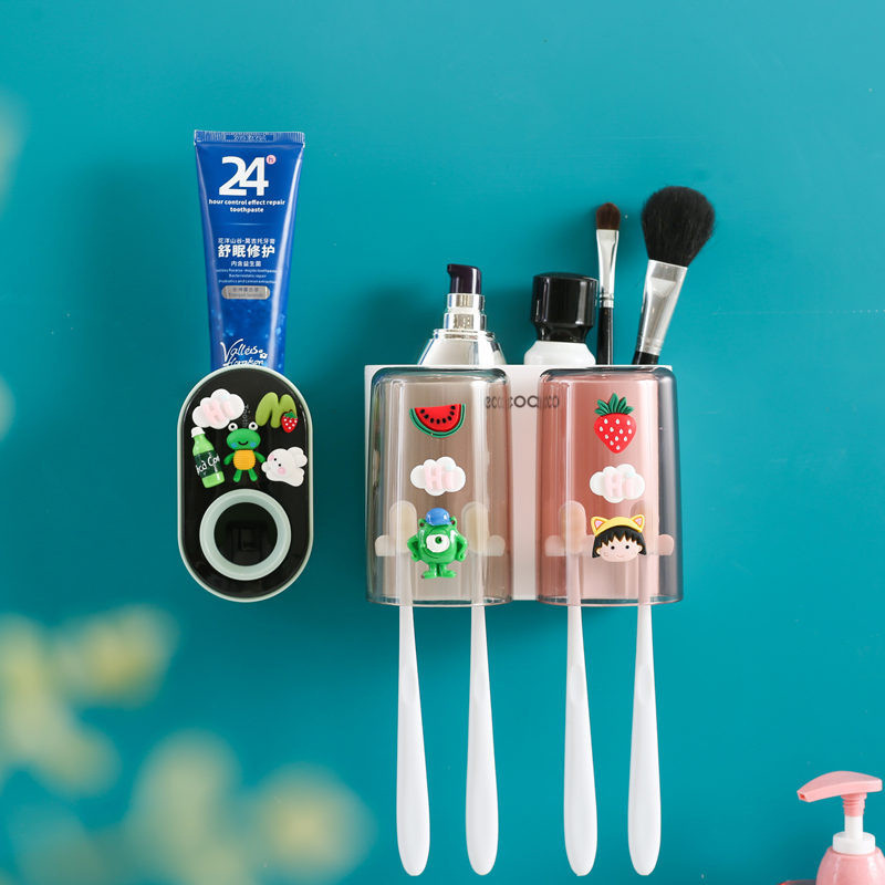 Artefakt s automatskim cijeđenjem paste za zube, slatka dječja, kreativna, lijena pasta za zube, stalak za pastu za zube