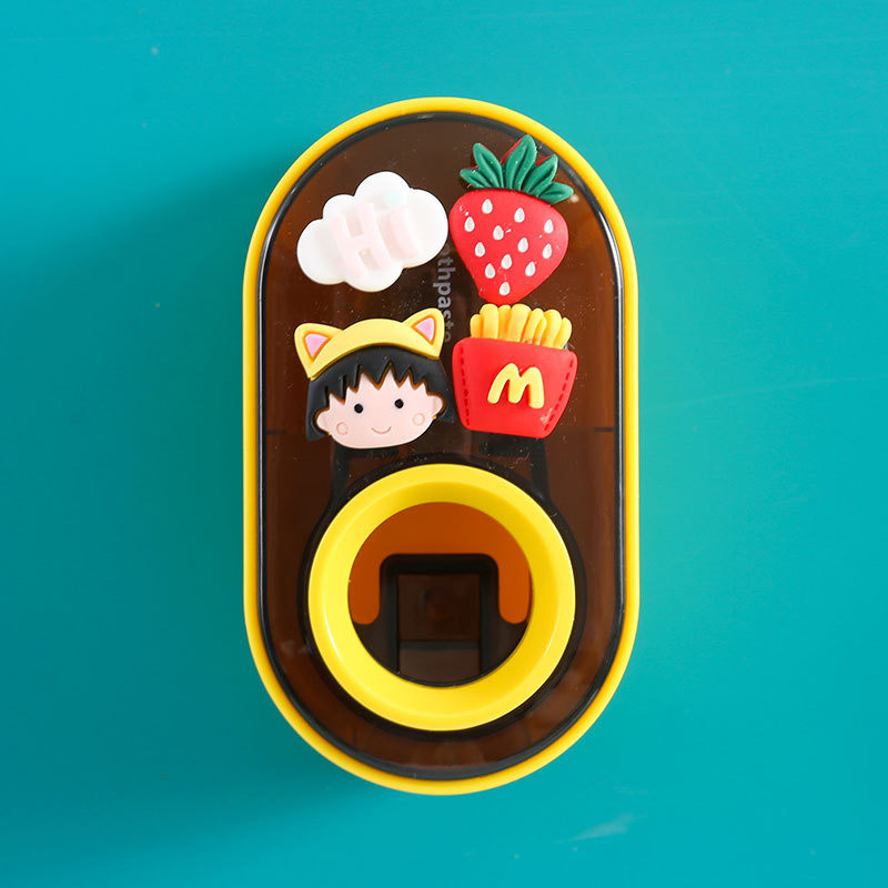 Artefakt s automatskim cijeđenjem paste za zube, slatka dječja, kreativna, lijena pasta za zube, stalak za pastu za zube