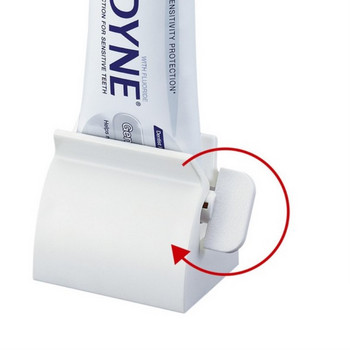 1PC Rolling Tube Toothpaste Squeezer Toothpaste Dispenser Βάση στήριξης καθίσματος οδοντόκρεμας για αξεσουάρ μπάνιου