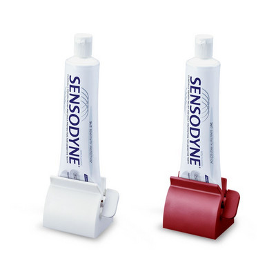 1PC Rolling Tube Toothpaste Squeezer Toothpaste Dispenser Βάση στήριξης καθίσματος οδοντόκρεμας για αξεσουάρ μπάνιου