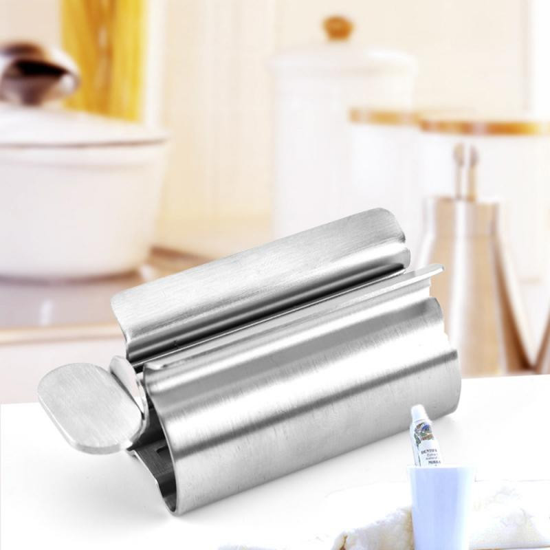 Fogkrém Squeeze Artifact Squeezer Clip-on Háztartási fogkrém készülék Lazy fogkrém tubus kinyomó prés Fürdőszoba eszközök