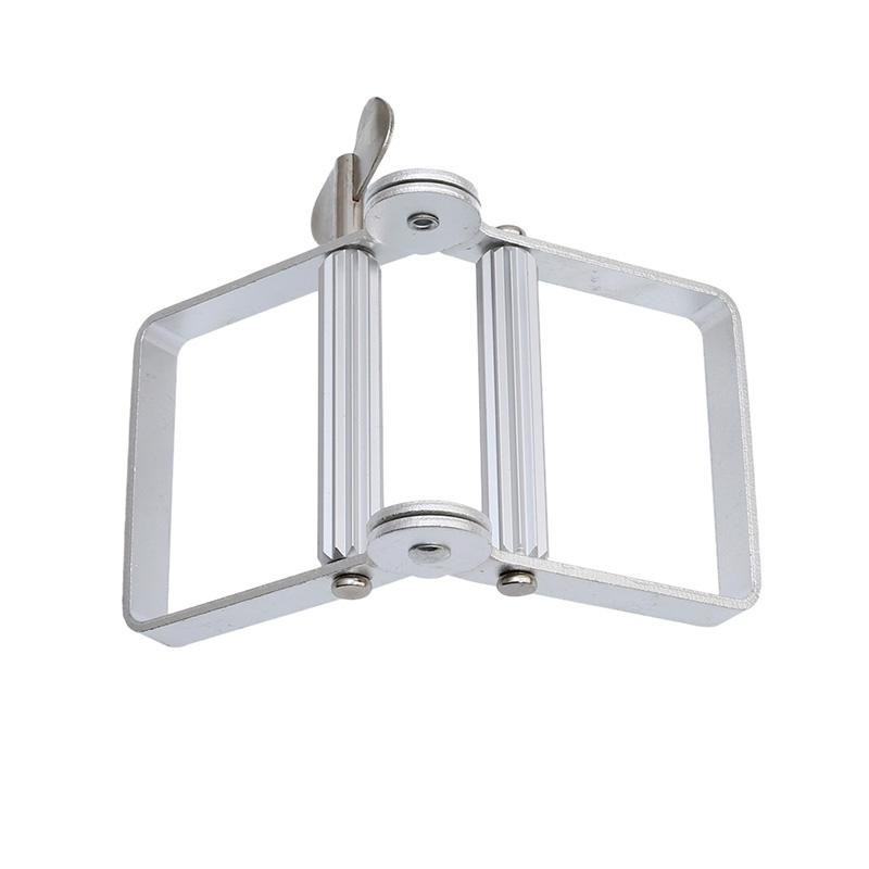 Vruće srebrni aluminijski ručni dozator paste za zube Tuba paste za zube Cjedilo Dodaci Boja za kosu Alati za valjanje za cijeđenje