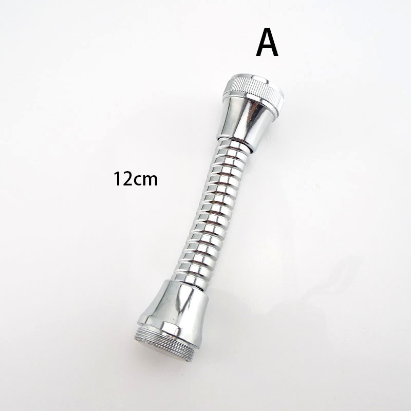 12cm 15cm konyhai csaptelep rozsdamentes acél cső Víztakarékos konyhai csap hosszabbító tömlő vízcsap állító csaptelep tartozékok
