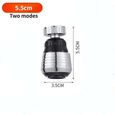 Beállító Csaphosszabbító adapter fúvókával fröccsenésmentes 360 fokban elforgatható csaptelep hosszabbító cső konyhai kiegészítőkhöz