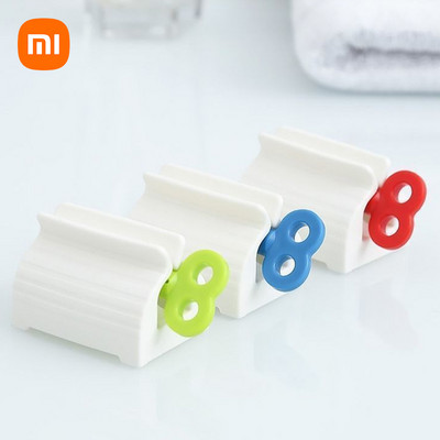 Xiaomi Convenient Rolling Tube Toothpaste Squeezer Manual Toothpaste Dispenser Θήκη οδοντόκρεμας Αξεσουάρ μπάνιου για το σπίτι