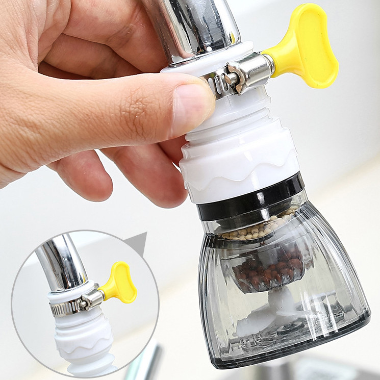 Csapfúvóka konyhai zuhany vízcsap fúvóka keverő levegőztető víztakarékos szűrő konyhai mosogató csaptelep hosszabbító kifolyótartozék