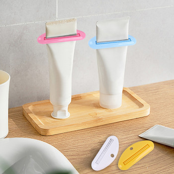 Пластмасова тубичка за паста за зъби Спестяване на дозатор за паста за зъби Щипки Почистващ крем за баня Държач за изстисквачка Аксесоари за дома