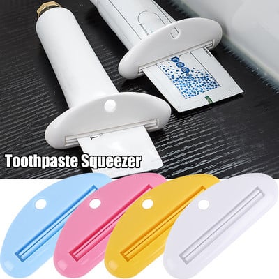 Πλαστική οδοντόκρεμα σωλήνων Squeezer Saving Toothpaste Dispenser Clips Βάση κρέμας καθαρισμού μπάνιου Αξεσουάρ σπιτιού