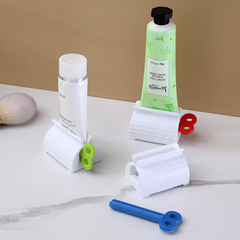 Οδοντόκρεμες Squeezers Extruder Cleanser Press Dispenser Συσκευή οικιακής χρήσης Lazy Rolling Holder Clip-on Αξεσουάρ μπάνιου
