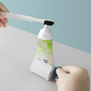 1 τμχ Πολυλειτουργικός σωληνάριος οδοντόκρεμας Καθαριστής προσώπου Τύπος Rolling Holder Φορητός πλαστικός διανομέας Αξεσουάρ μπάνιου
