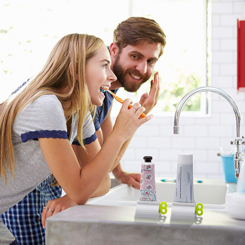 Οδοντόκρεμα Squeezer Rolling Tube Οδοντόκρεμα Squeezer Οδοντόκρεμα βάση στήριξης καθίσματος Περιστρεφόμενος διανομέας οδοντόκρεμας πολλαπλών χρήσεων