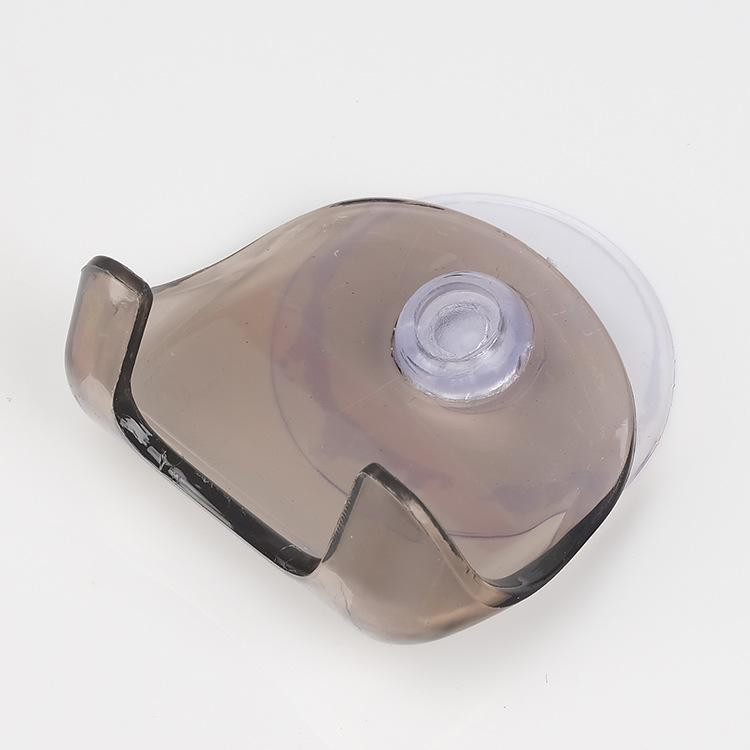 skutimosi priemonės dantų šepetėlio laikiklis Prausimo kambario sieninis siurbimo puodelis kabliukas skustuvas Vonios plastikinis mėlynos pilkos spalvos skutimosi laikiklis