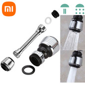Xiaomi Okretna štedljiva mlaznica za mjehuriće vode Visokotlačna slavina Filter Adapter za slavinu Proširivač Pjena Kuhinjska slavina Perlatori