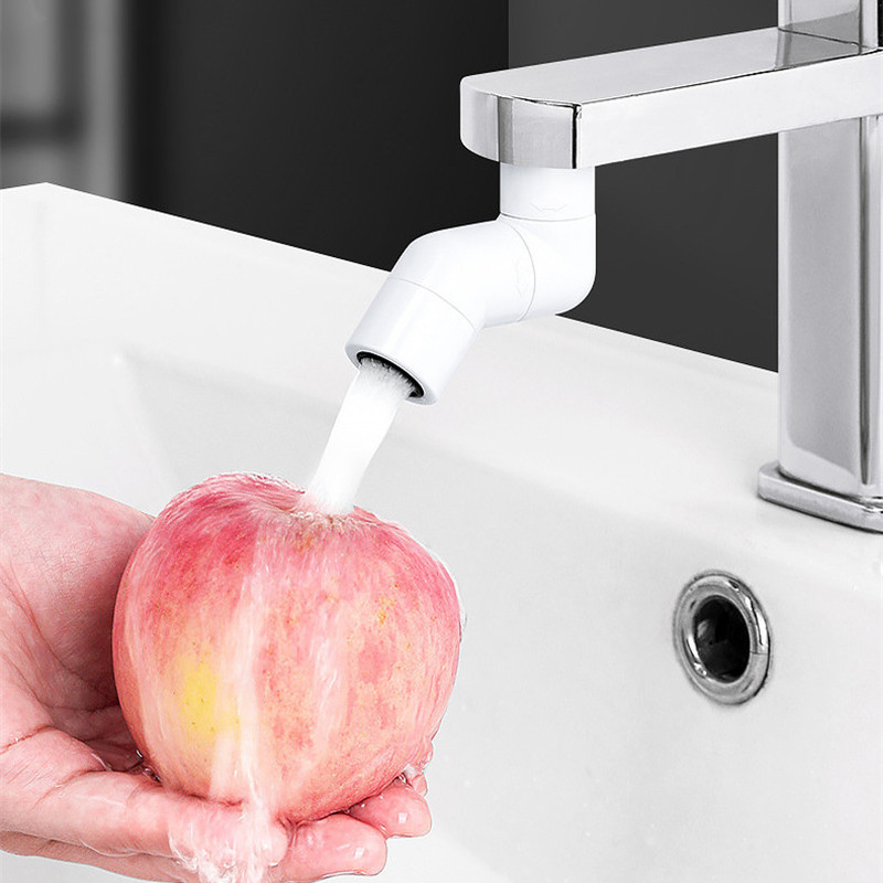 720 Forgatható csap-perlesztő csaptelep permetezőfej Rugalmas fröccsenő csaptelep Csaphosszabbító szűrőhabképző adapter fürdőszobai konyhához